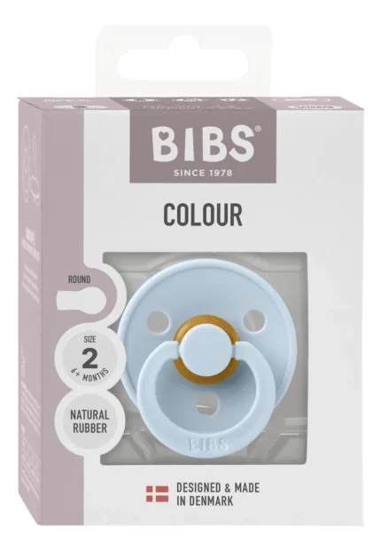 chupete bibs color de caucho latex libre de bpa x1