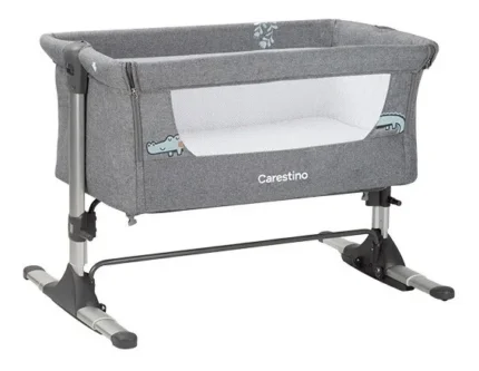 cuna colecho rebatible y regulable carestino madison gris
