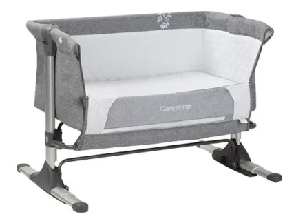 cuna colecho rebatible y regulable carestino madison gris